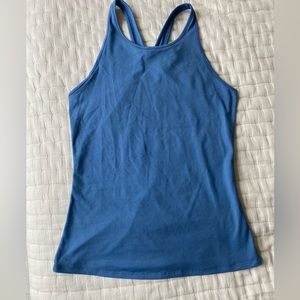 Alo Yoga Lot of 2 Select Tanks Size Small (white and blue)